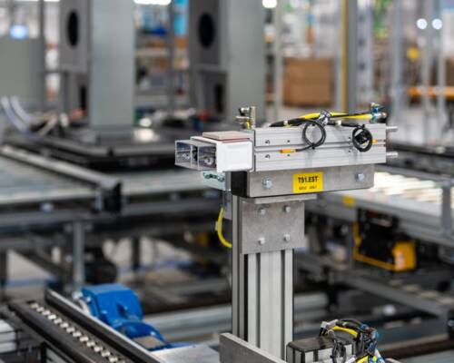 Dispositivo per il test elettrico di un elettrodomestico montato all’interno della linea di assemblaggio realizzata da Movin